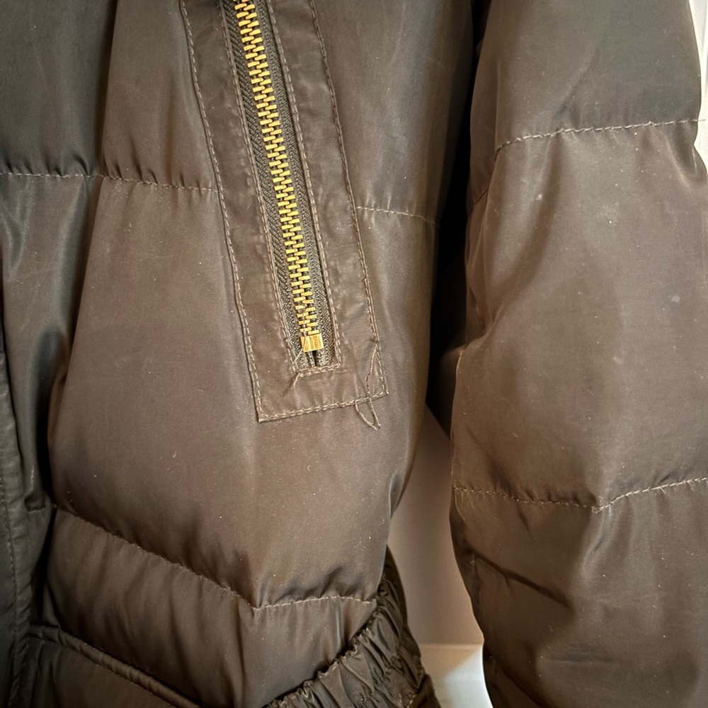 Michael Kors Fur-Trimmed Women's Puffer Jacket - Picture 6 of 9
